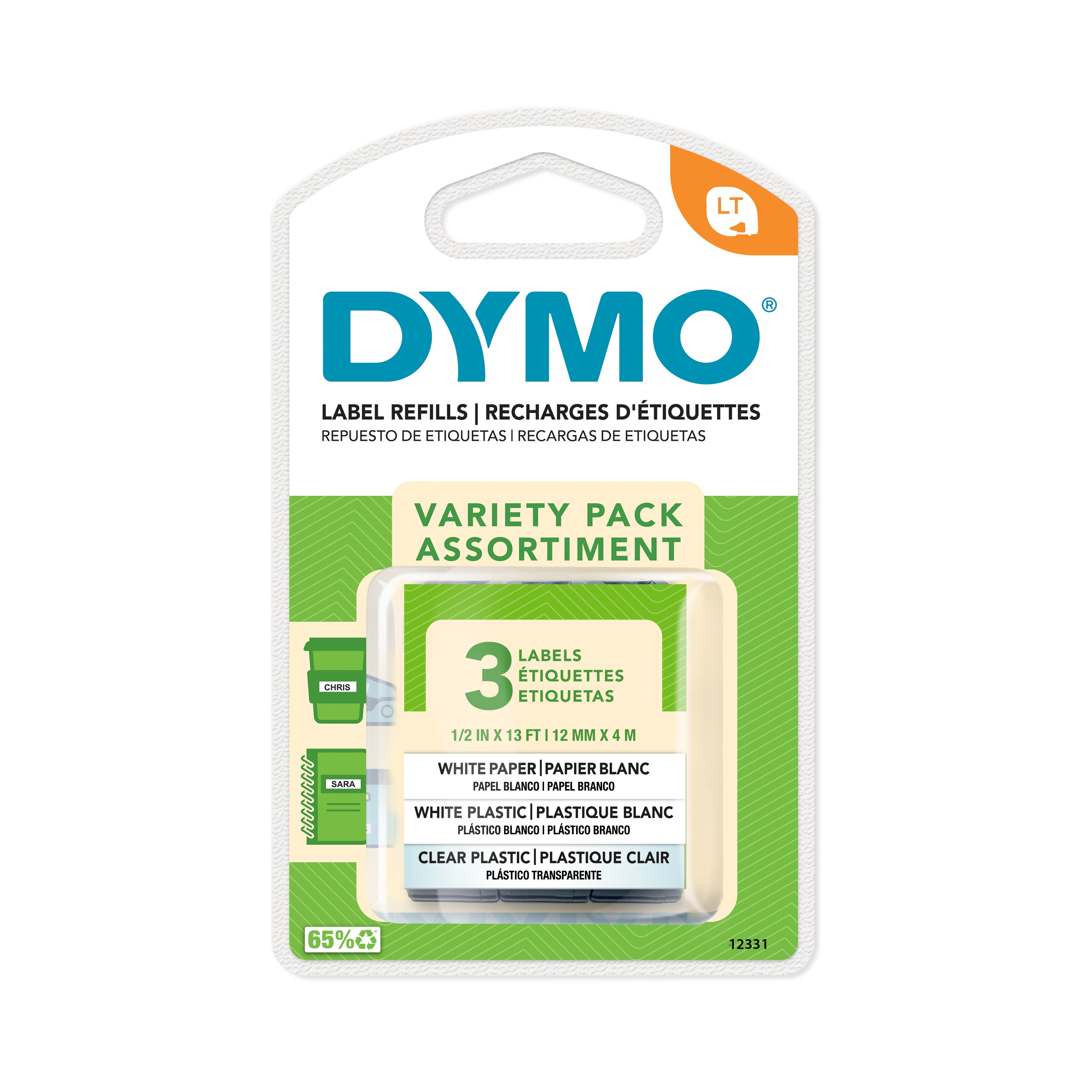 DYMO LetraTag Label Variety Pack | Dymo